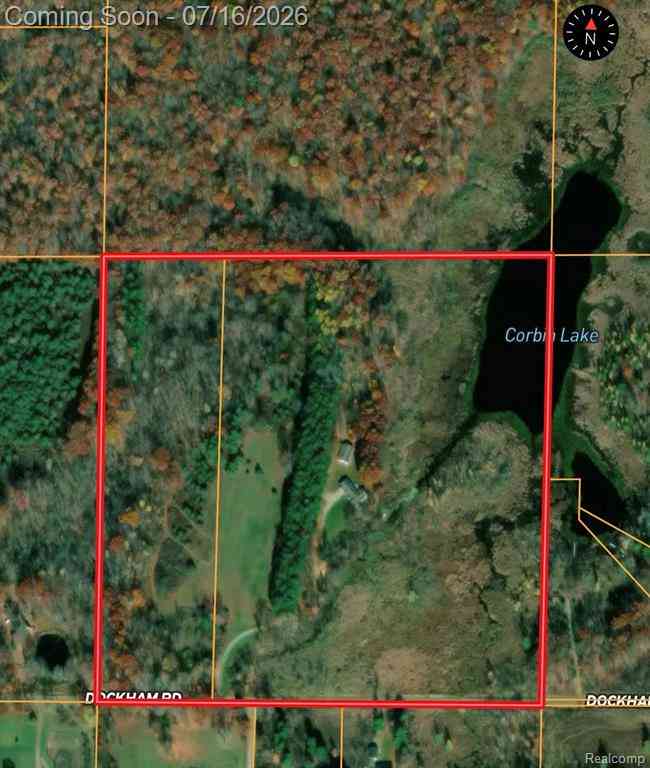 Homes For Sale - 355 Dockham Road <br/> Lapeer County, Columbiaville, MI 48421