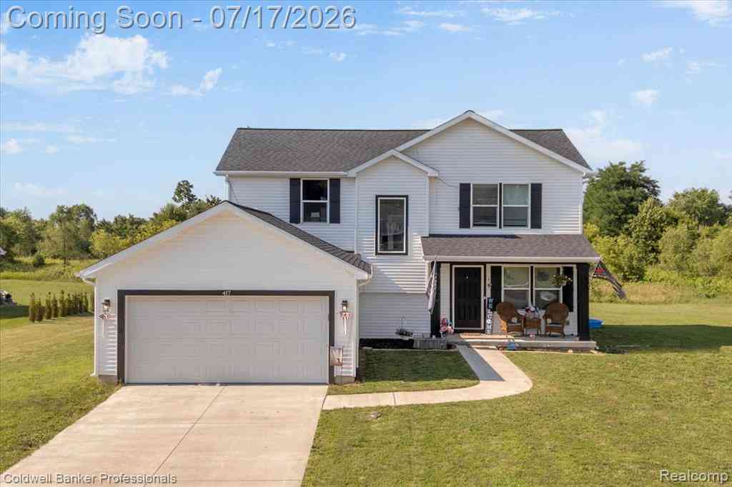 Homes For Sale - 417 Constitution Avenue <br/> Brooklyn, MI 49230