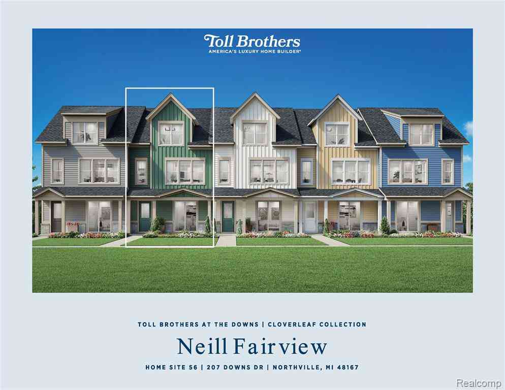 Condo For Sale - 207 Downs Drive  #56<br/> Northville, MI 48167