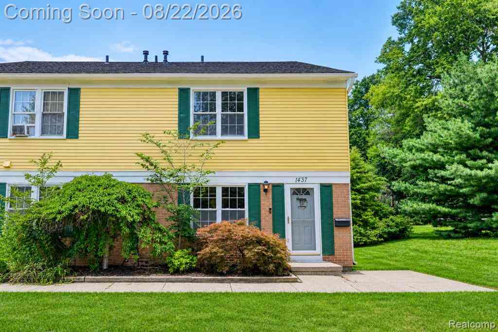 Condo For Sale - 1437 Wingate Boulevard <br/> Ypsilanti, MI 48198