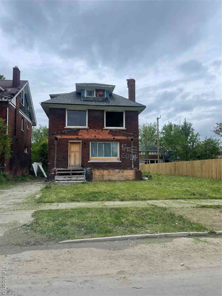 Homes For Sale - 3814 Montgomery Street <br/> Detroit, MI 48206