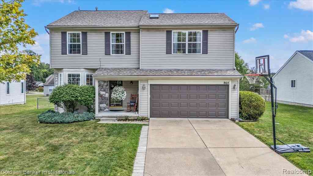 Homes For Sale - 864 Carriage Hill Drive <br/> Genesee County, Fenton, MI 48430