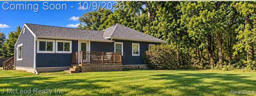 Homes For Sale - 8408 East Street <br/> Millington, MI 48746