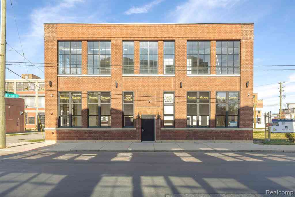 Condo For Rent - 603 E Milwaukee Street  #101<br/> Detroit, MI 48202