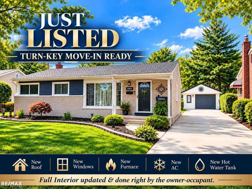 Homes For Sale - 29901 Rosebriar Street <br/> Saint Clair Shores, MI 48082