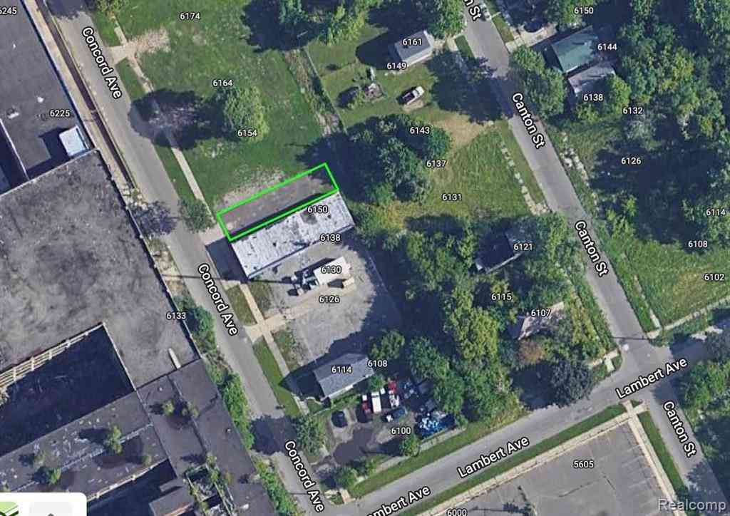 Vacant Land For Sale - 6142 Concord  <br/> Detroit, MI 48211