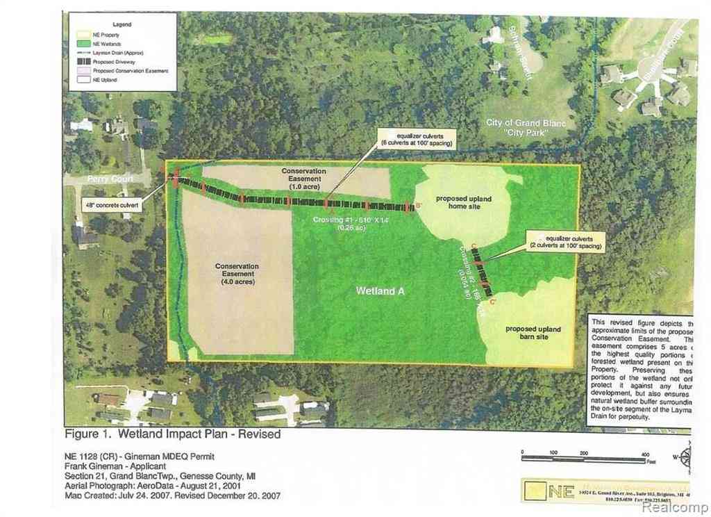Vacant Land For Sale - 3268 Perry Court <br/> Grand Blanc, MI 48439