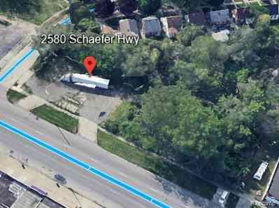 Vacant Land For Sale - 2580 S Schaefer Highway <br/> Detroit, MI 48217