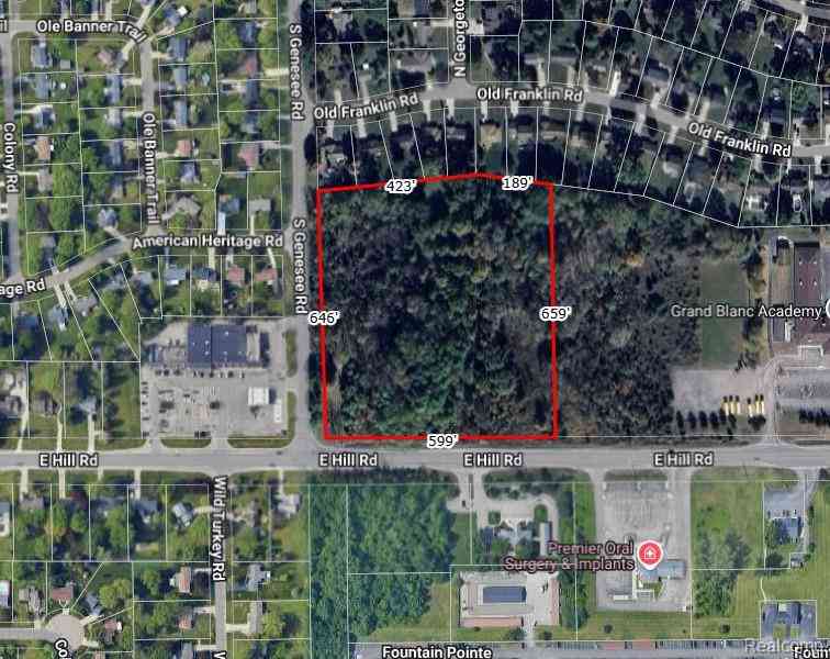 Vacant Land For Sale - 5555 S Genesee Road <br/> Grand Blanc, MI 48439