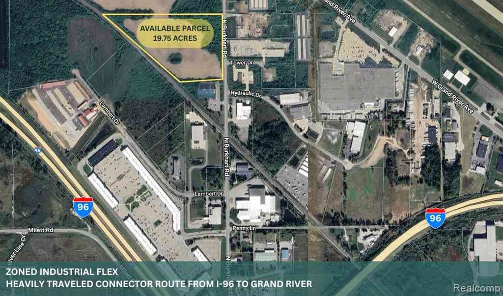 Vacant Land For Sale - 00 N Burkhart Road <br/> Howell, MI 48855