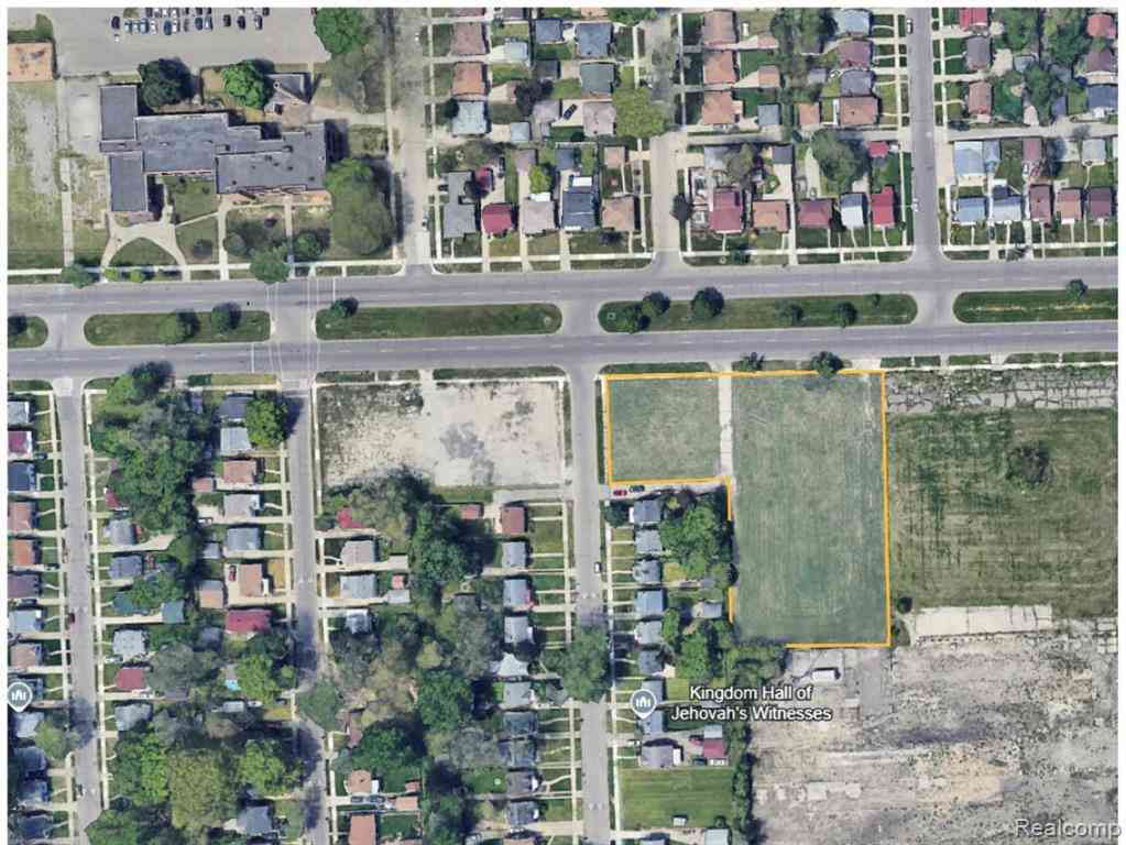 Vacant Land For Sale - 3040 E Outer Drive <br/> Detroit, MI 48234
