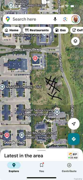 Vacant Land For Sale - 2 Charter Drive <br/> Flint, MI 48532