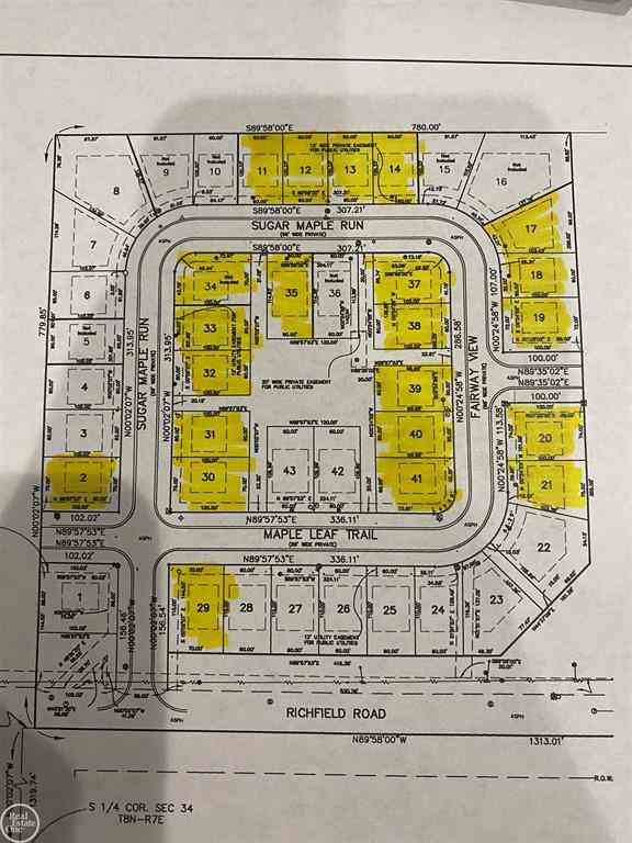 Vacant Land For Sale - 4226 Sugar Maple Run <br/> Flint, MI 48506