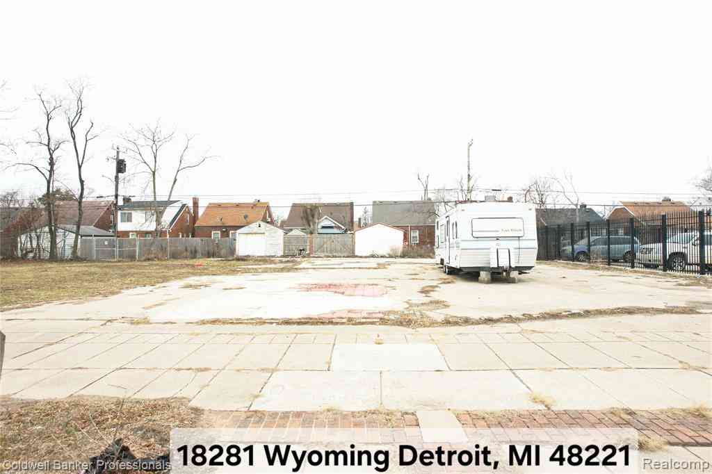 Vacant Land For Sale - 18281 Wyoming Avenue <br/> Detroit, MI 48221