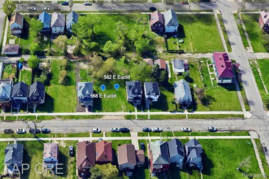 Vacant Land For Sale - 562 E Euclid Street <br/> Detroit, MI 48202