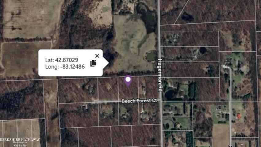 Vacant Land For Sale - 0000 Beech Forest Court <br/> Addison, MI 48337