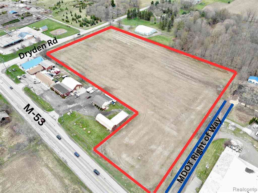Vacant Land For Sale - 4061 Van Dyke Road <br/> Almont, MI 48003