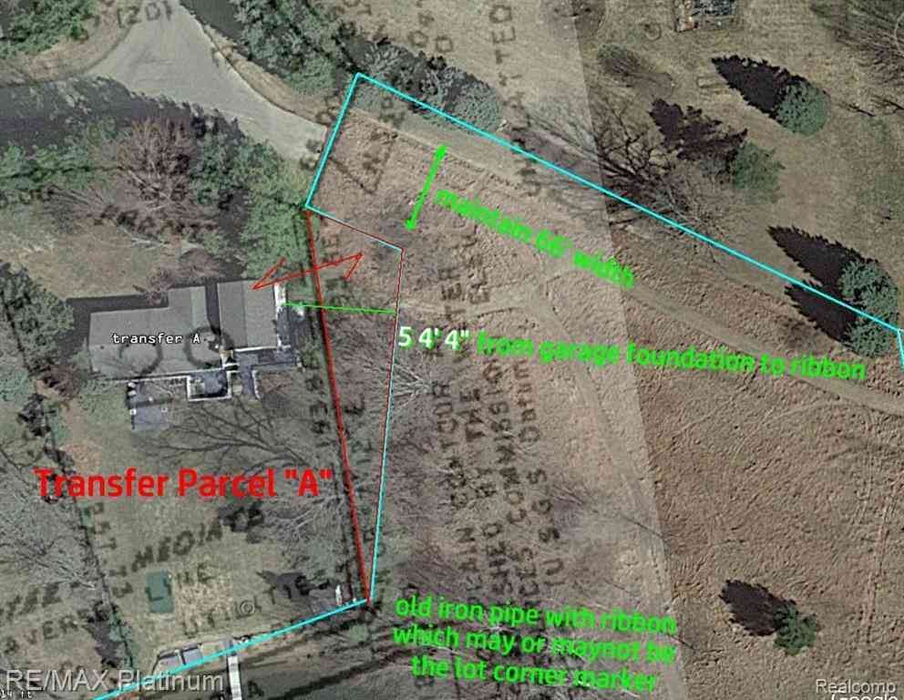 Vacant Land For Sale - TRANSFER PARCEL A Edgemont Drive  <br/> Howell, MI 48855