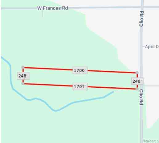 Vacant Land For Sale - 8459 N Clio Road <br/> Mount Morris, MI 48458