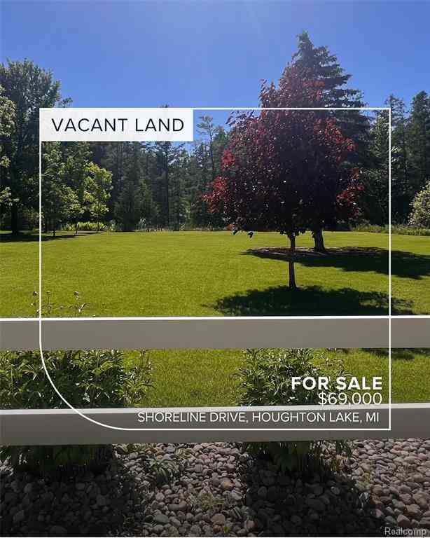 Vacant Land For Sale - Shoreline Drive  <br/> Houghton Lake, MI 48629