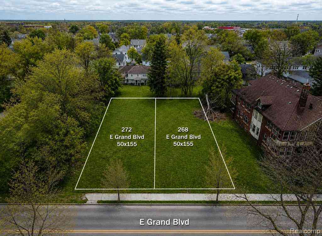 Vacant Land For Sale - 272 E Grand Boulevard <br/> Detroit, MI 48207