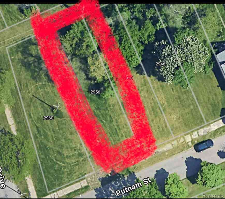 Vacant Land For Sale - 2956 Putnam Street <br/> Detroit, MI 48208