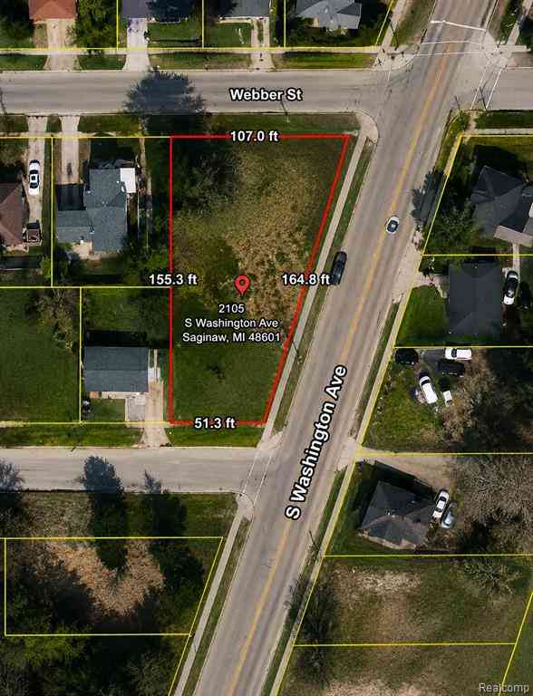 Vacant Land For Sale - 2105 S Washington Avenue <br/> Saginaw, MI 48601