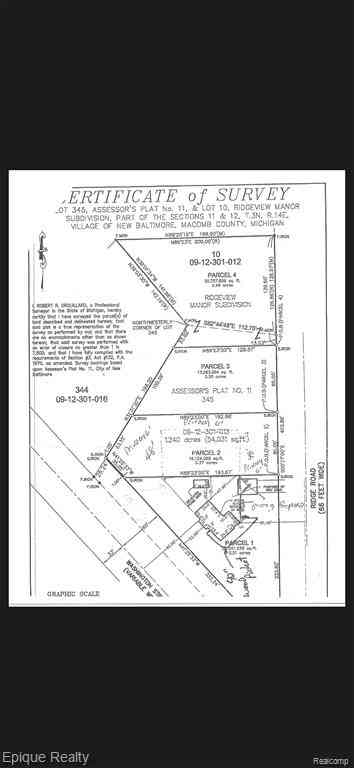 Vacant Land For Sale - 53535 Ridge Road <br/> New Baltimore, MI 48047