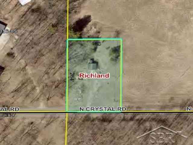 Vacant Land For Sale - 11751 N Crystal Road <br/> Montcalm County, Vestaburg, MI 48891