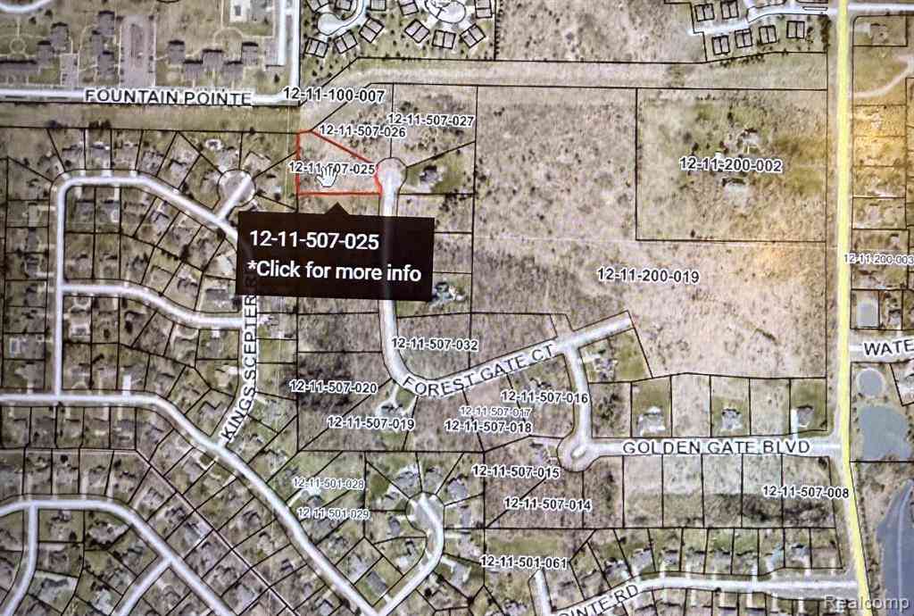 Vacant Land For Sale - 00 Forest Gate  <br/> Grand Blanc, MI 48439