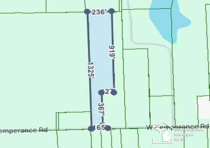 Vacant Land For Sale - 4798 W Temperance Road <br/> Ottawa Lake, MI 49267