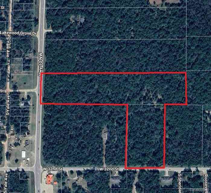 Vacant Land For Sale - V/L Hwy 10 Nw  <br/> Lake, MI 49304