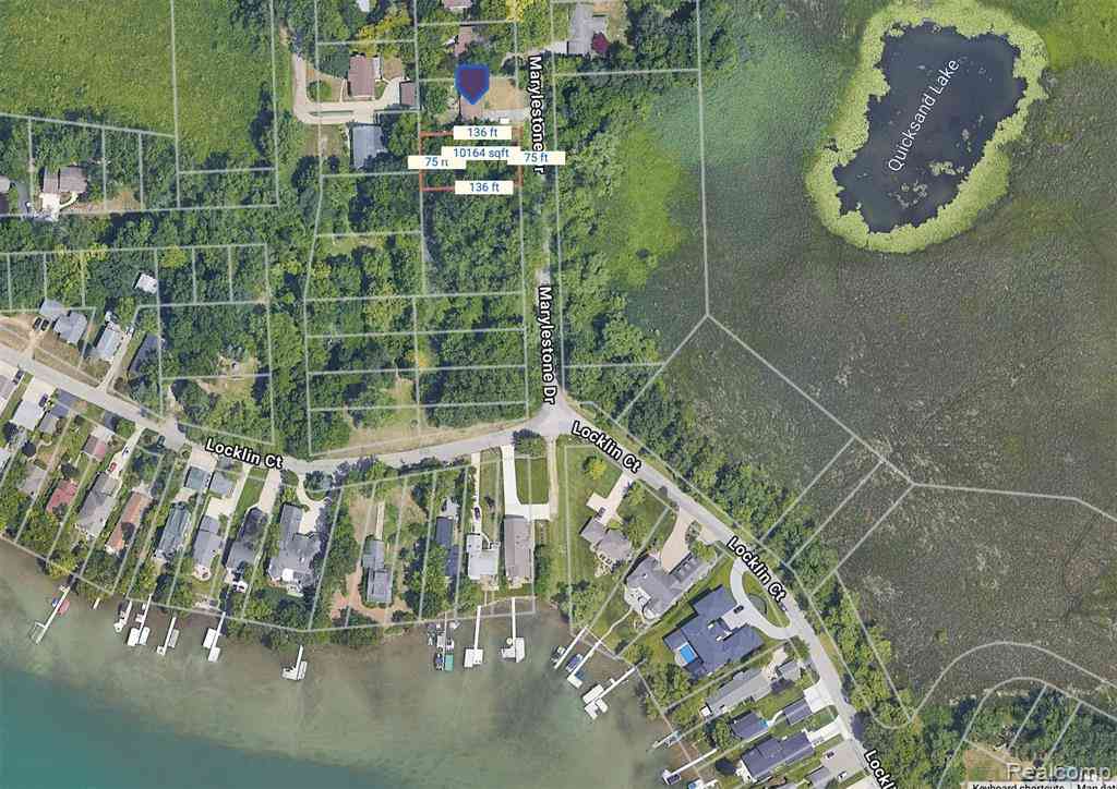 Vacant Land For Sale - 1770 Marylestone Drive <br/> West Bloomfield, MI 48324