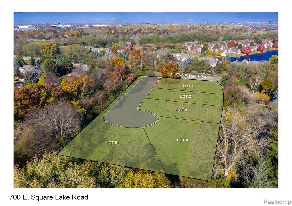 Vacant Land For Sale - 700 E Square Lake Road <br/> Bloomfield Hills, MI 48304