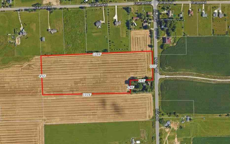 Vacant Land For Sale - 12441 Irish Road <br/> Otisville, MI 48463