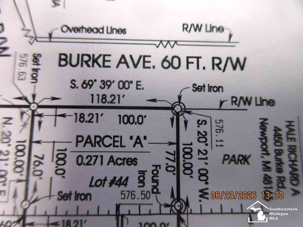 Vacant Land For Sale - PARCEL A Burke Road <br/> Newport, MI 48166