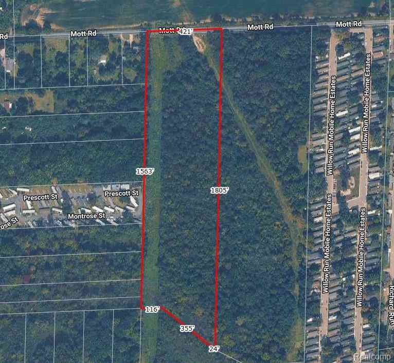 Vacant Land For Sale - 3246 Mott Road <br/> Washtenaw County, Ypsilanti, MI 48198