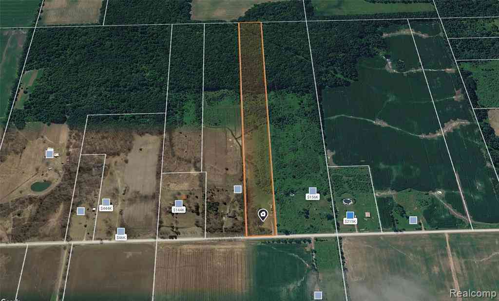 Vacant Land For Sale - 12449 Norman Road <br/> Saint Clair County, Yale, MI 48097