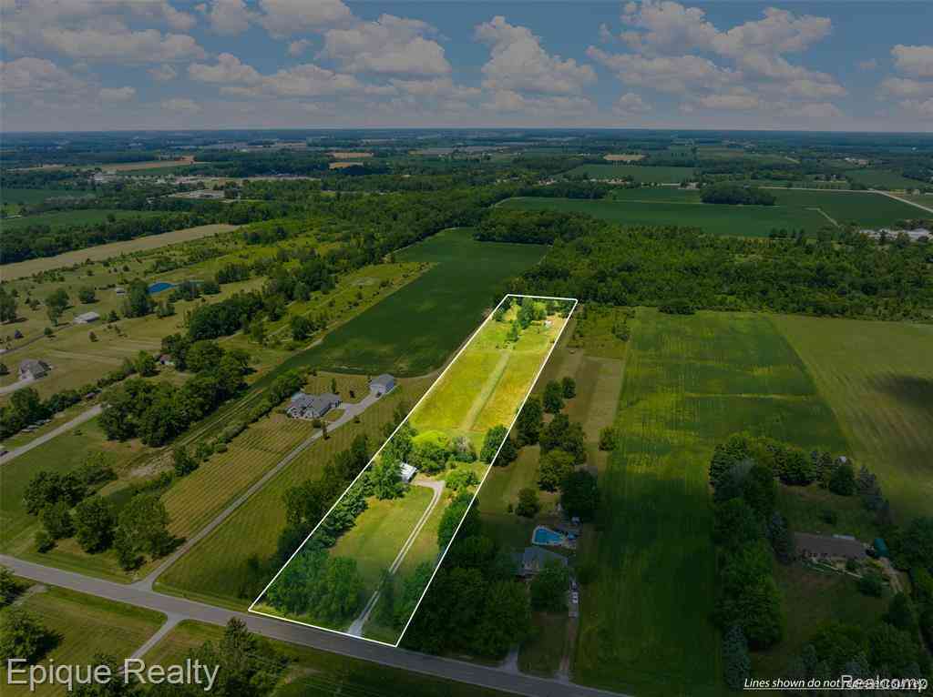 Vacant Land For Sale - 12168 W Lennon Road <br/> Genesee County, Lennon, MI 48449