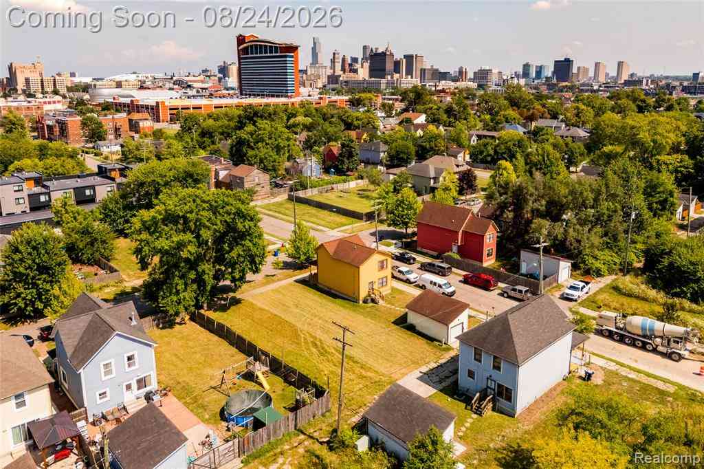 Vacant Land For Sale - 3313 Harrison Street <br/> Detroit, MI 48208