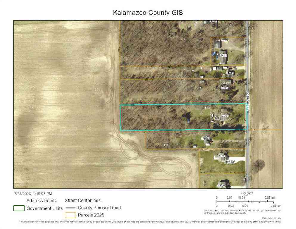 Vacant Land For Sale - 14500 Portage Road <br/> Vicksburg, MI 49097