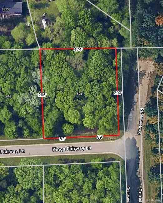 Vacant Land For Sale - 698 Kings Fairway Lane <br/> Grand Blanc, MI 48439
