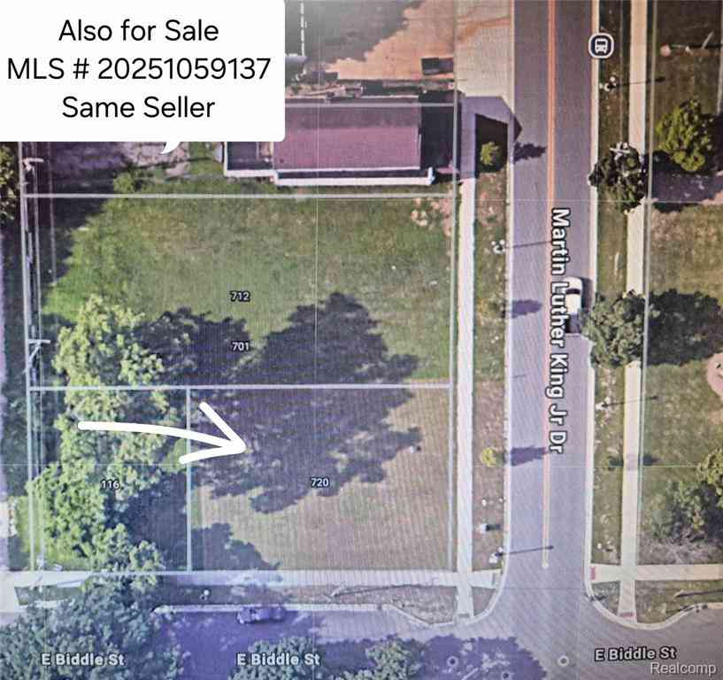 Vacant Land For Sale - 720 S Martin Luther King Jr Dr Street <br/> Jackson County, Jackson, MI 49203