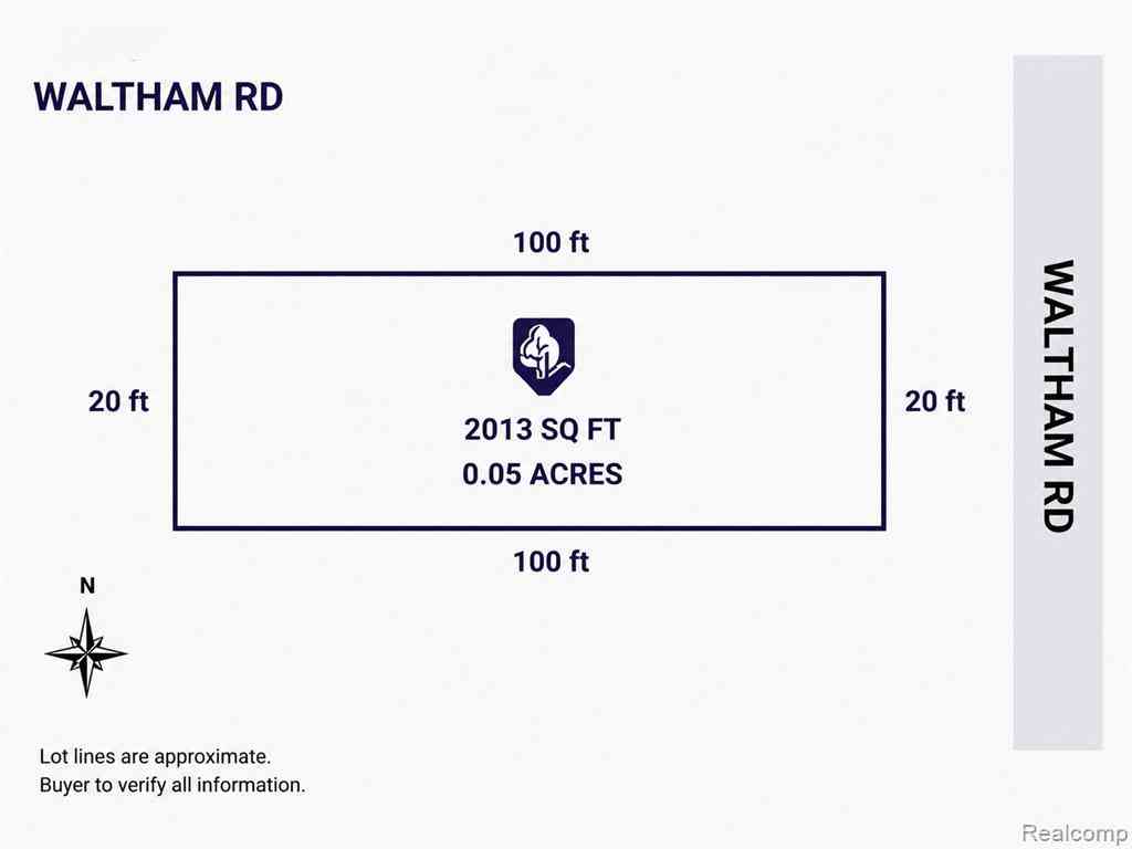 Vacant Land For Sale - Waltham  <br/> Warren, MI 48089
