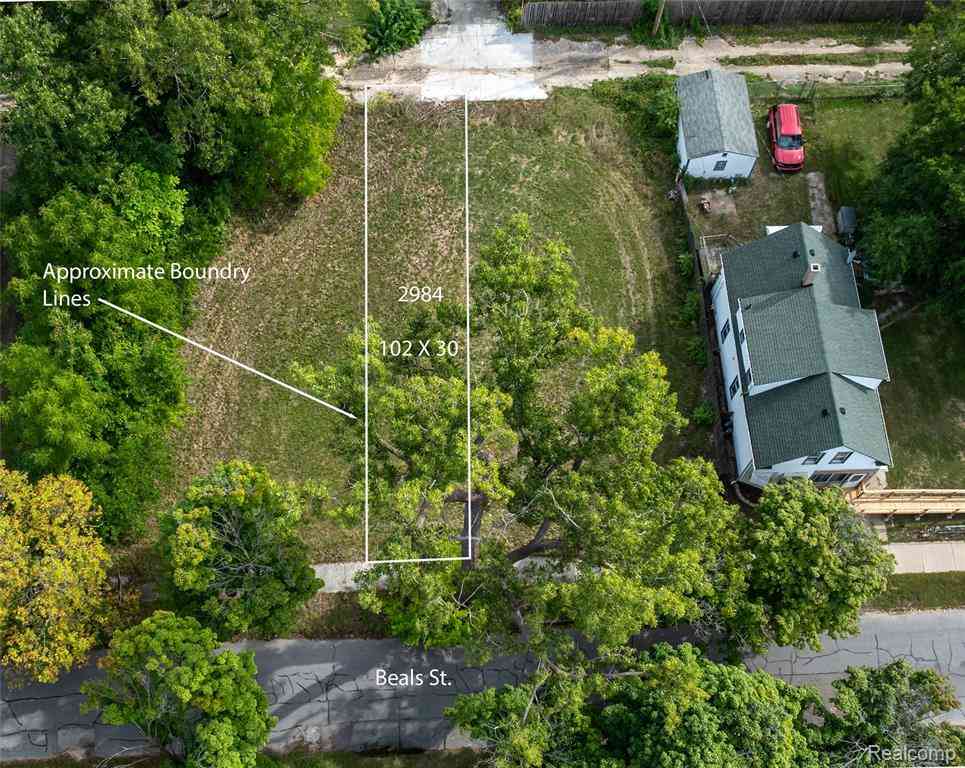 Vacant Land For Sale - 2984 Beals Street <br/> Detroit, MI 48214