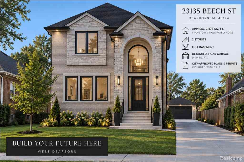 Vacant Land For Sale - 23135 Beech Street <br/> Dearborn, MI 48124