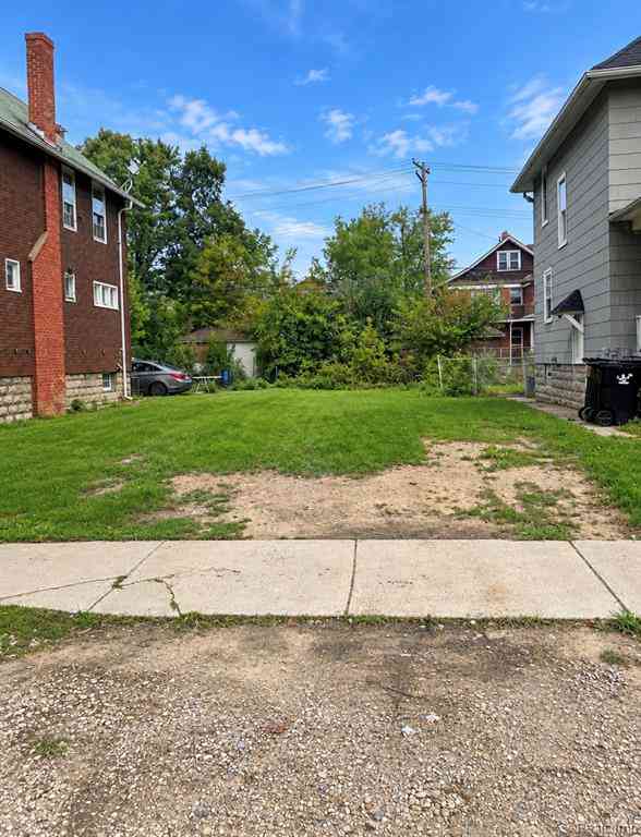 Vacant Land For Sale - 5396 Seneca Street <br/> Detroit, MI 48213