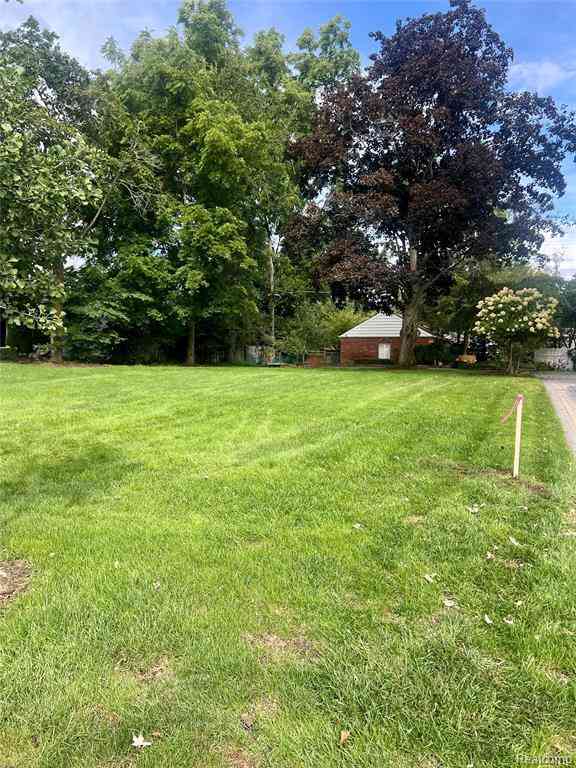 Vacant Land For Sale - 1754 Fairway Drive <br/> Birmingham, MI 48009