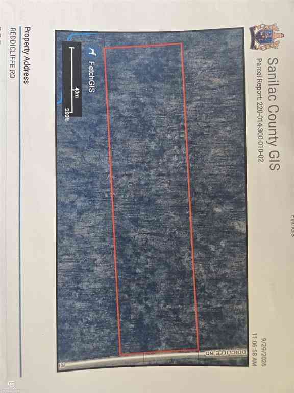 Vacant Land For Sale - 00 Reddicliffe Vl Road <br/> Melvin, MI 48454