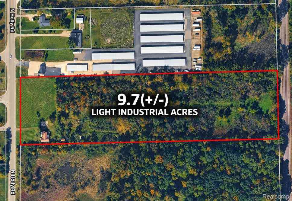 Vacant Land For Sale - 10451 N Holly Road <br/> Holly, MI 48442